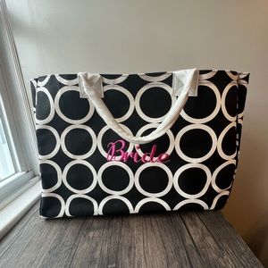 “Bride” tote bag
